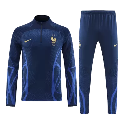 France Sweatshirt Kit 2022 - Navy (Top+Pants) - gojersey