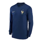 France Home Jersey 2022 - Long Sleeve - goaljerseys