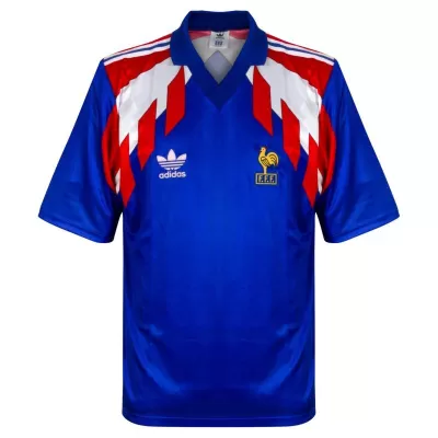 France Home Jersey Retro 1990 - gojersey