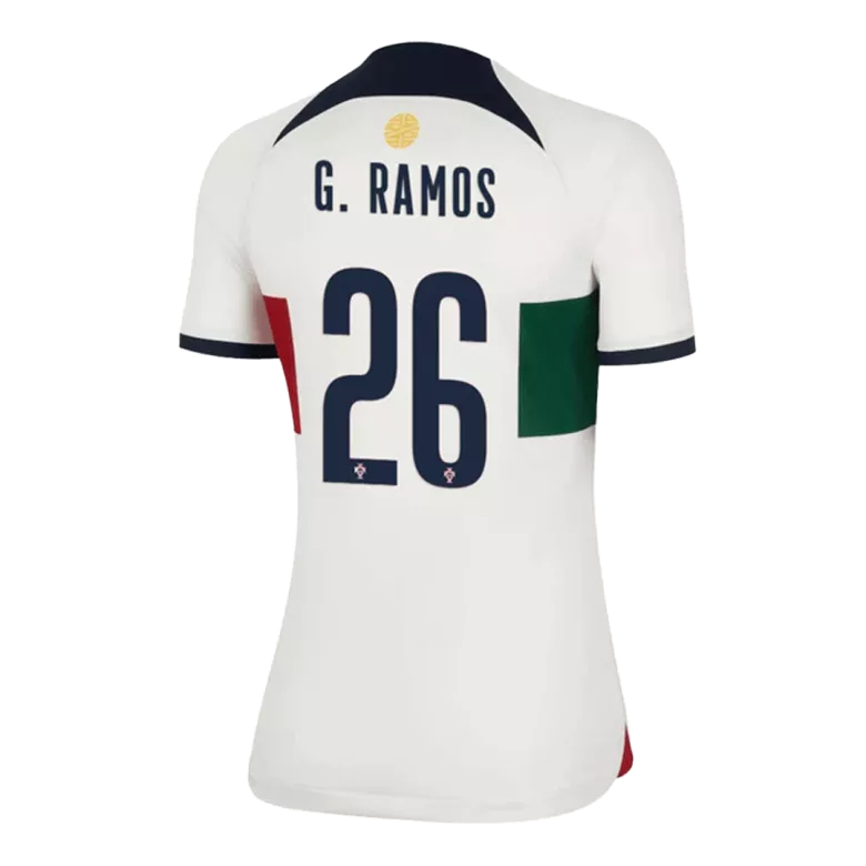 Portugal G.RAMOS #26 Away Jersey 2022 Women - gojersey