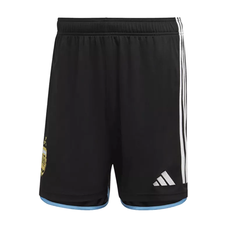 Argentina Three Star Home Jersey Kit 2022 (Jersey+Shorts+Socks)-Champion Edition - gojerseys