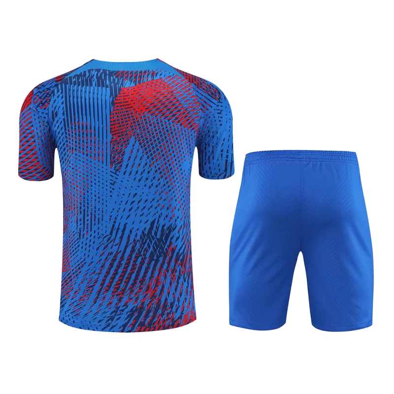 PSG Pre-Match Jersey Kit 2022 (Jersey+Shorts) - gojersey