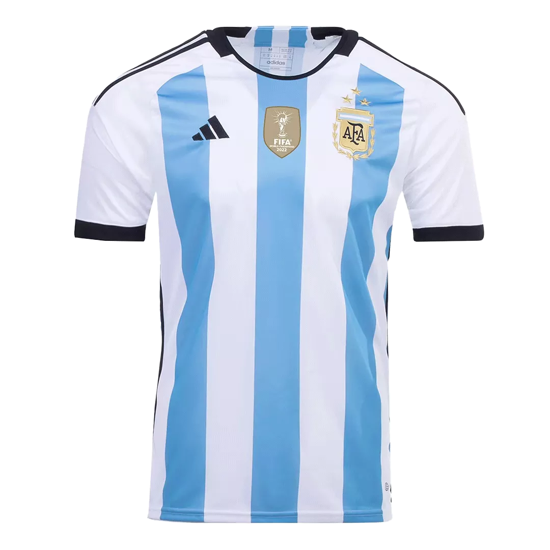 Argentina 3 Stars Home Jersey 2022 - Champion Edition