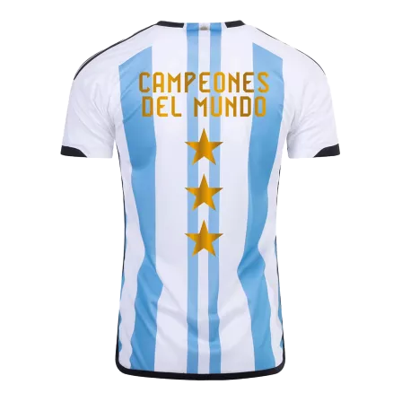 Argentina 3 Stars Home Jersey 2022 - Champion Edition - gojerseys