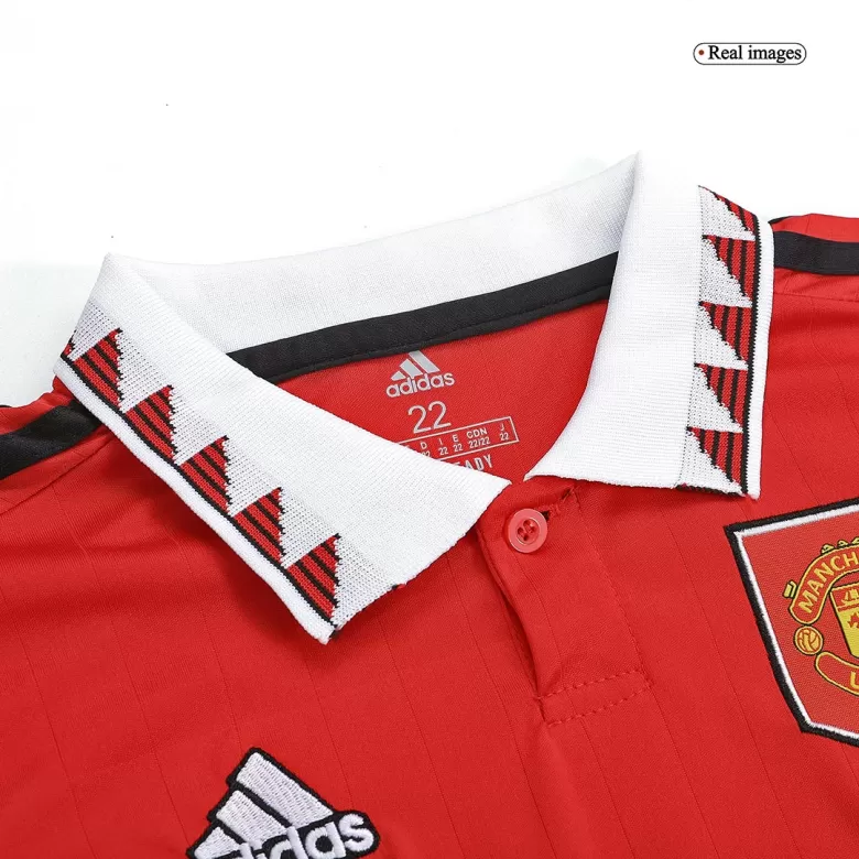 Manchester United Brings Back Polo Collar for 2022-23 Home Kit