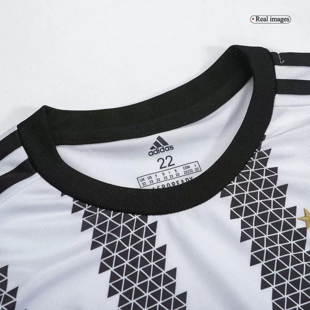 Juventus Home Shirt 2022-23 - Kids with Di Maria 22 printing