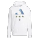Argentina MESSI #10 Sweater Hoodie 2022 - White - gojerseys
