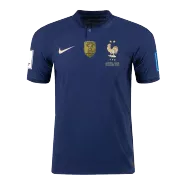 France Home Jersey Authentic 2022 - Final Edition - goaljerseys