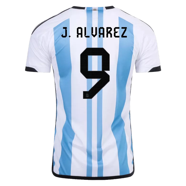 Argentina J. ALVAREZ #9 Home Jersey 2022 - gojersey