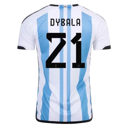 Argentina DYBALA #21 Home Jersey 2022 - gojerseys