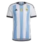 Argentina Three Star Home Jersey Kit 2022 (Jersey+Shorts)-Champion Edition - goaljerseys
