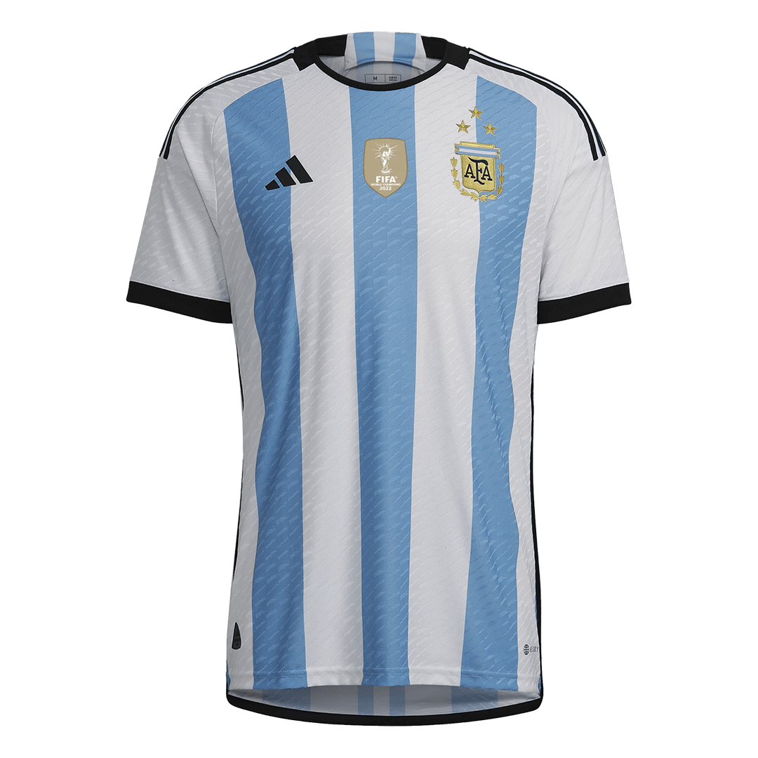 Argentina Soccer Jersey Winners 3 Stars 22-23