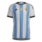 Argentina Three Star Home Jersey Authentic 2022-Champion Edition - goaljerseys