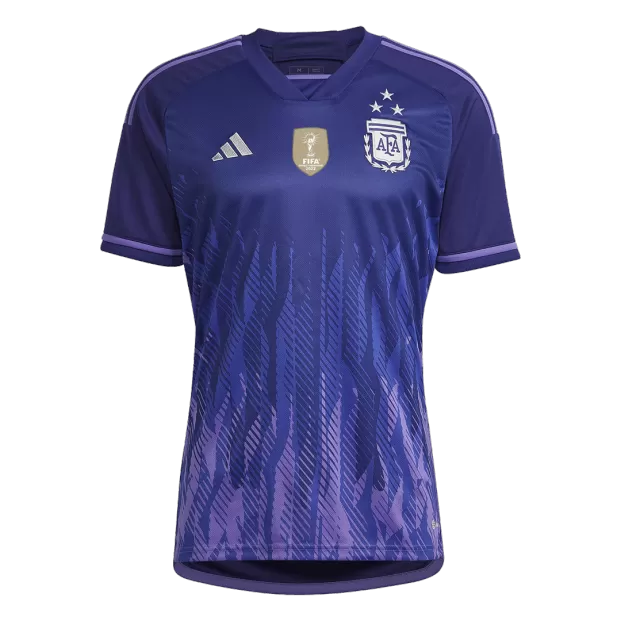 J. ALVAREZ #9 Argentina Three Stars Home Jersey 2022