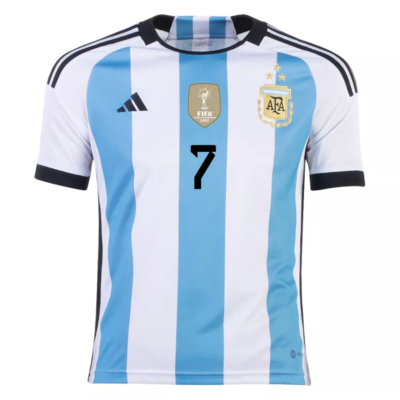 Argentina DE PAUL #7 Home Jersey 2022 - gojersey