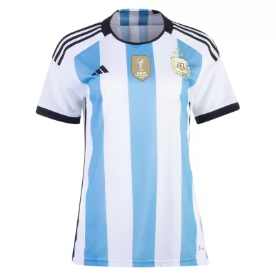 Argentina Three Star Home Jersey 2022 Women-Champion Edition - gojersey