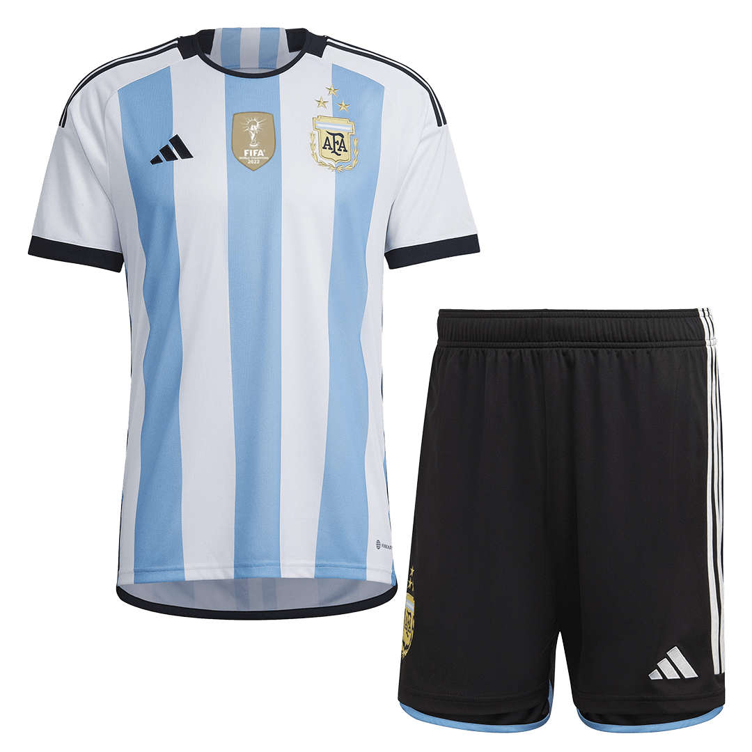 Unboxing Lionel Messi 3-Star Argentina Home Jersey! World Cup Winners Kit  by Adidas! 