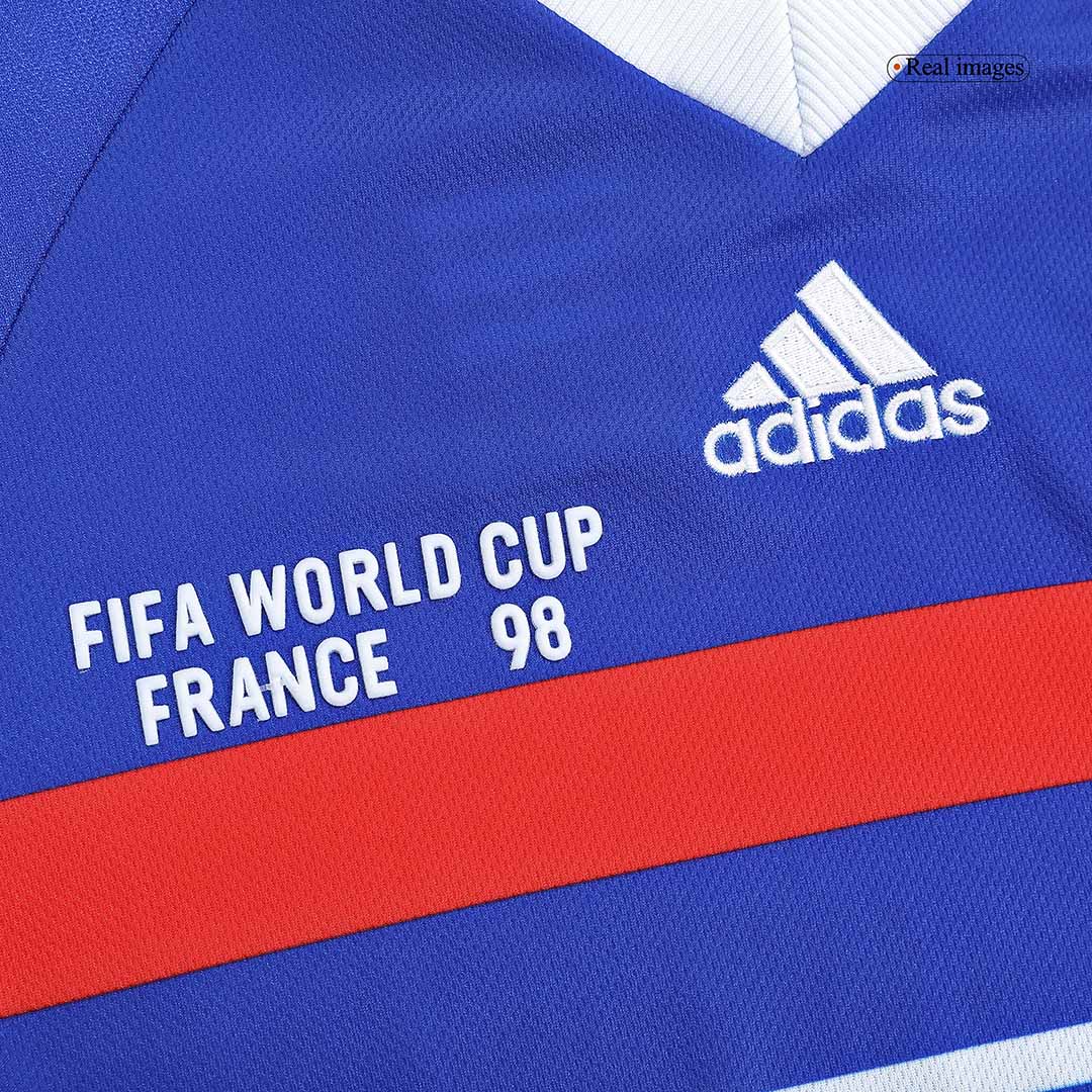 France Retro Long Sleeve Jersey World Cup 1998