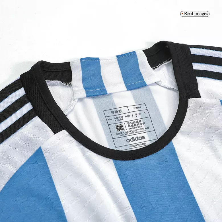 Argentina Three Star Home Jersey Authentic 2022-Champion Edition - gojersey