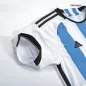 Argentina Three Star SignMESSI #10 Home Jersey 2022 - goaljerseys