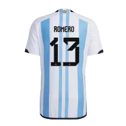 Argentina #1 Romero Red Long Sleeves Goalkeeper Soccer Country Jersey-Soccer  Jerseys retro