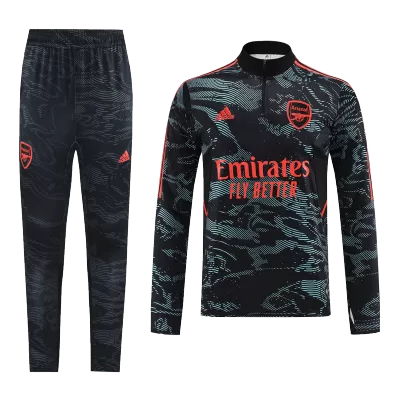 Arsenal Sweatshirt Kit 2022/23 - Black (Top+Pants) - gogoalshop