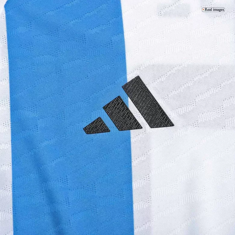Argentina Three Star Home Jersey Authentic 2022 - Champion Edition - gojersey