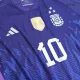 Argentina Three Star Messi #10 Away Jersey Authentic 2022 - gojerseys
