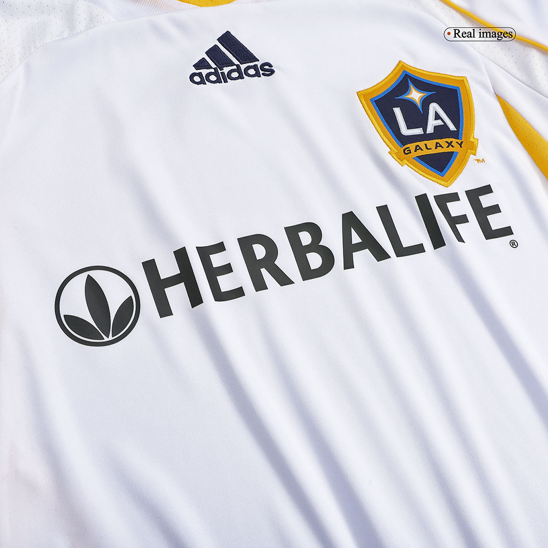 Los Angeles Galaxy Home football shirt 2010 - 2011. Sponsored by Herbalife