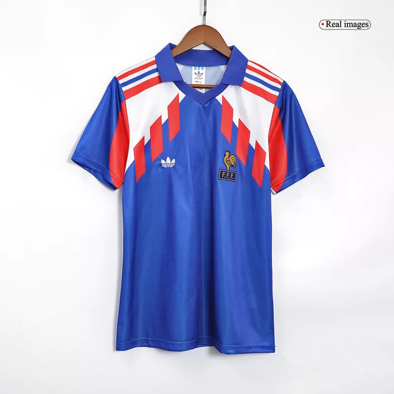 France Home Jersey Retro 1990 - gojersey