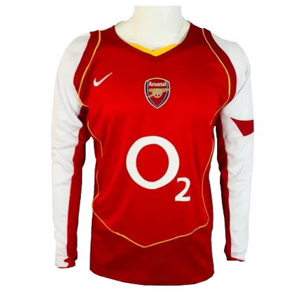 Arsenal Home Jersey Retro 2004/05 - Long Sleeve - gojersey