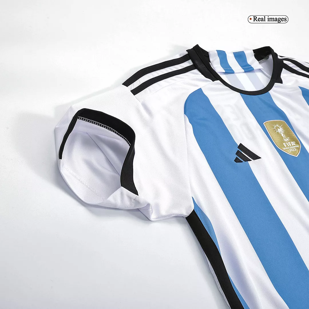 Argentina 3 Stars Home Jersey 2022 - Champion Edition - goaljerseys
