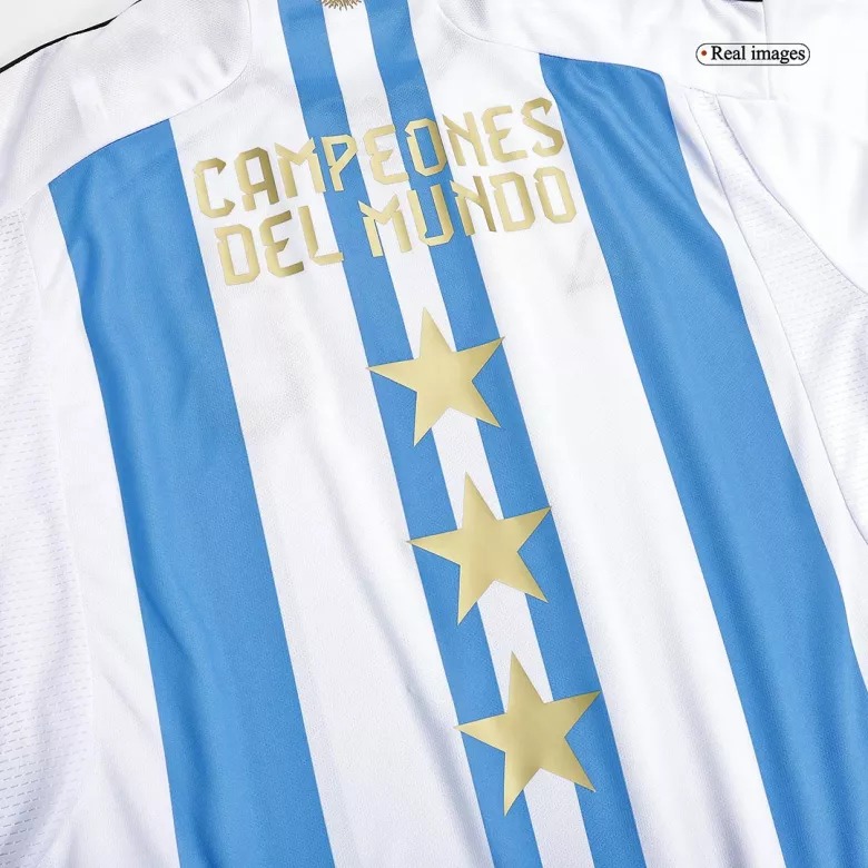 Argentina 3 Stars Home Jersey 2022 - Champion Edition - gojersey