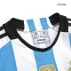 Argentina Three Star Home Jersey Kit 2022 Kids(Jersey+Shorts) - gojerseys