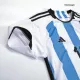 Argentina Three Star MESSI #10 Home Jersey 2022 - gojerseys