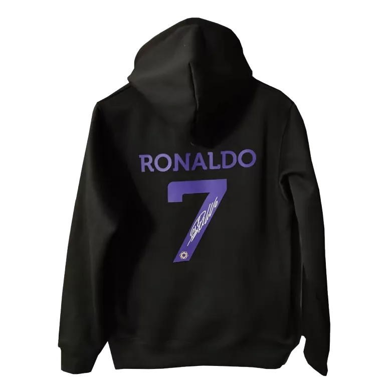 Al Nassr RONALDO #7 Sweater Hoodie 2022/23 - Black - gojersey
