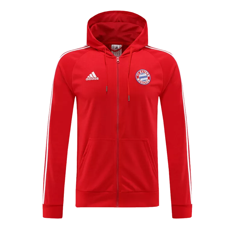 Bayern Munich Hoodie Training Kit 2022/23 - Red (Jacket+Pants) - gojersey