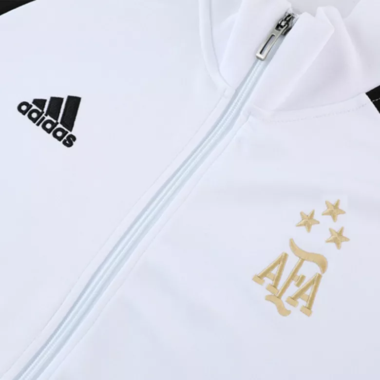 Argentina 3 Stars Training Jacket 2022/23 White&Black - gojersey