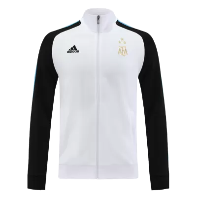 Argentina 3 Stars Training Jacket 2022/23 White&Black - gojersey