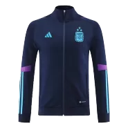Argentina 3 Stars Training Jacket 2022/23 Royal Blue - goaljerseys