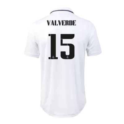 Real Madrid VALVERDE #15 Home Jersey Authentic 2022/23 - gogoalshop