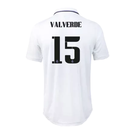 Real Madrid VALVERDE #15 Home Jersey Authentic 2022/23 - gojerseys