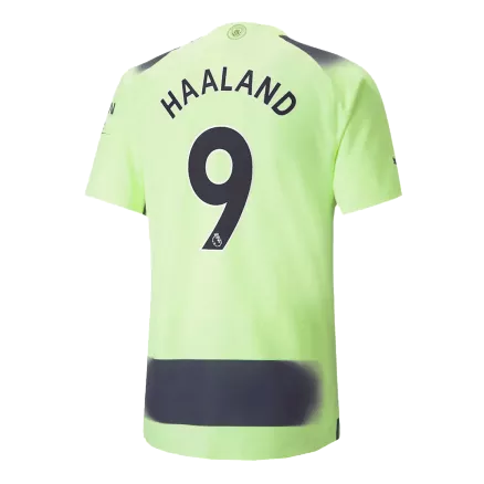 Manchester City HAALAND #9 Third Away Jersey Authentic 2022/23 - gojerseys