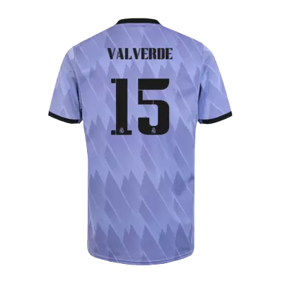 Real Madrid VALVERDE #15 Away Jersey 2022/23 - gojersey
