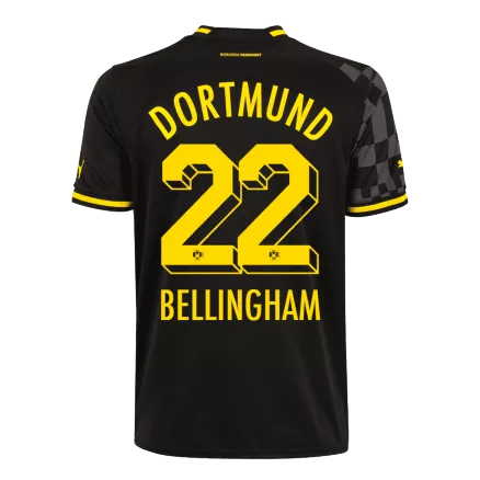 Borussia Dortmund BELLINGHAM #22 Away Jersey 2022/23 - gojerseys