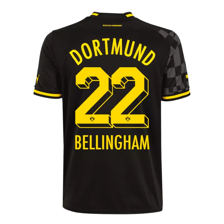 Borussia Dortmund BELLINGHAM #22 Away Jersey 2022/23 - gojersey