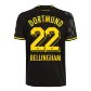 Borussia Dortmund BELLINGHAM #22 Away Jersey 2022/23 - goaljerseys