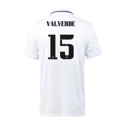Real Madrid VALVERDE #15 Home Jersey 2022/23 - gojersey