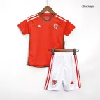 Wales Home Jersey Kit 2022 Kids(Jersey+Shorts) - goaljerseys