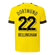 Borussia Dortmund BELLINGHAM #22 Home Jersey 2022/23 - goaljerseys